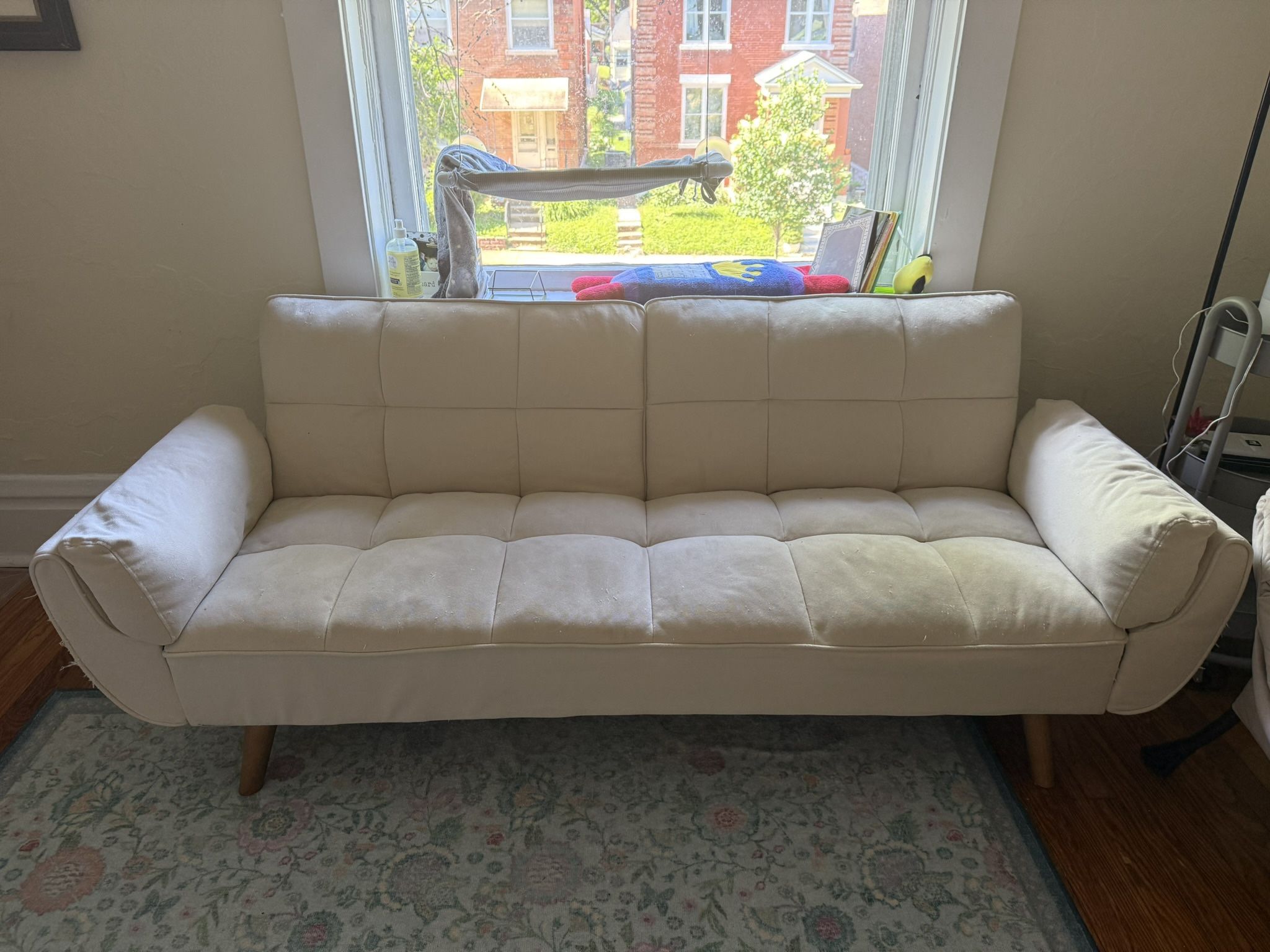 Cute Mid-Century Modern Fouton Sofa