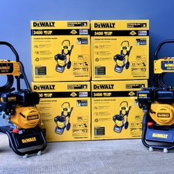 Brand new Dewalt 3400 PSI 2.5 GPM Gas Cold Water Pressure Washer with 208cc Engine