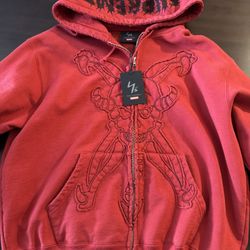 Supreme x Y's by Yohji Yamamoto Zip Up Hoodie Size MEDIUM New with Tags