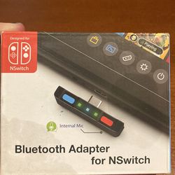 HomeSpot Bluetooth Audio Adapter with USB-C, Built-in mic, for Nintendo Switch, PS4, PS5, PC, Supports Headphones mic