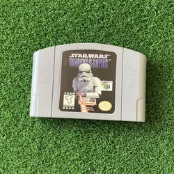 Star Wars Shadows Of The Empire N64 (Nintendo 64, 1996) Authentic