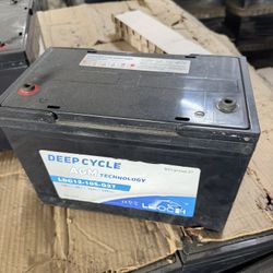 ☀️🔋 12V AGM Solar Deep Cycle Battery RV Marine Off Grid Power