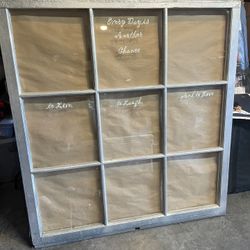 Large Farmhouse Window 