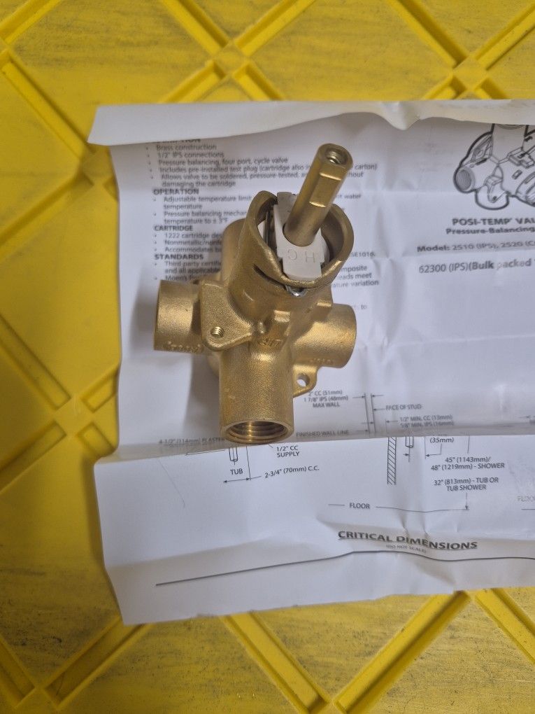 Pressure Balancing Valve