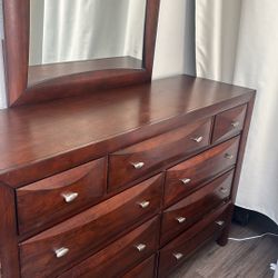 Nice solid wood dresser