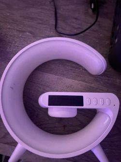 google alarm clock and led light