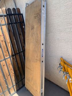 Werner Scaffold Plank & 30" Outriggers