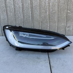 2016 2017 2018 2019 2020 2021 2022 2023 Tesla Model X LED Headlight Headlamp Right Passenger Side RH USED ORIGINAL OEM *broken Behind 