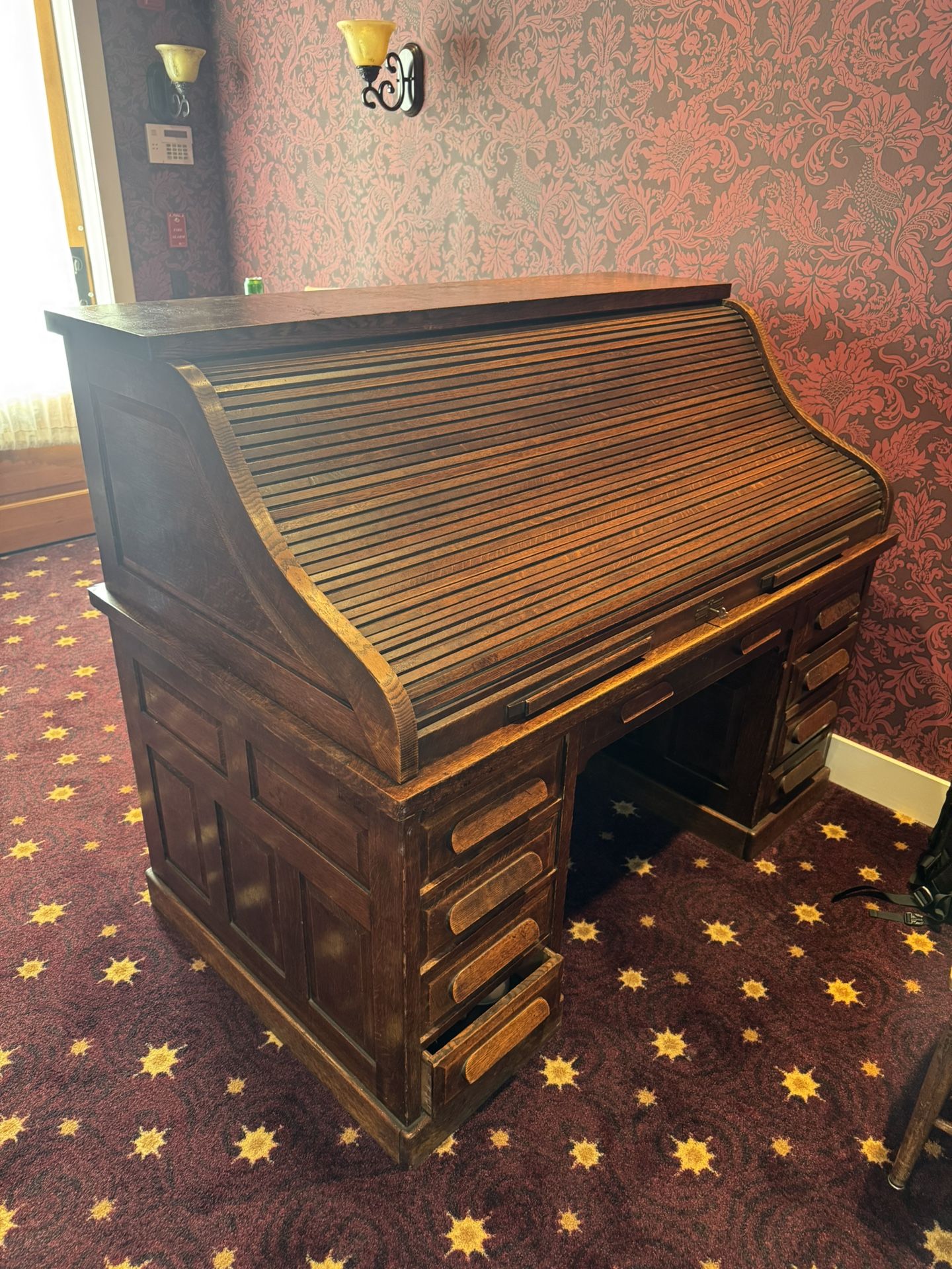 Antique Roll top Desk