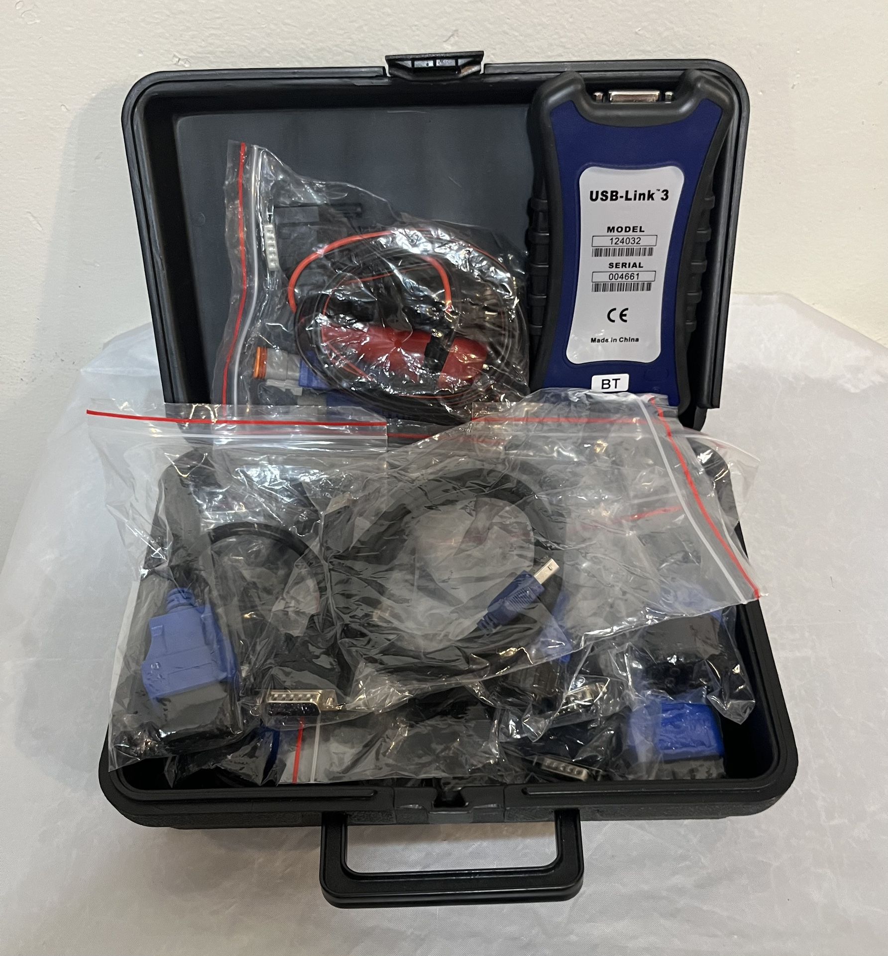  124032 Link 2 Diagnostic Scanner Universal Heavy Duty Diesel Truck Excavator Compatible with Nexiq Link 2 Heavy Duty Truck Scanner Di