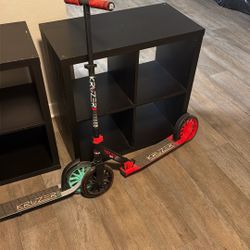 Folding Kruzer Scooters/ Cubby Storage Boxes 