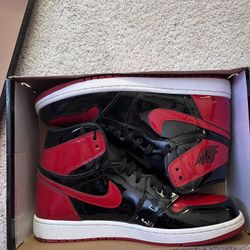 Jordan 1 Patent Bred Size 12