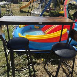 Bar Table and Stooks