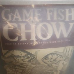 Purina game fish chow
