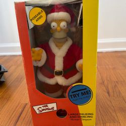 Homer Simpson Christmas Large Talking And Dancing Decoration