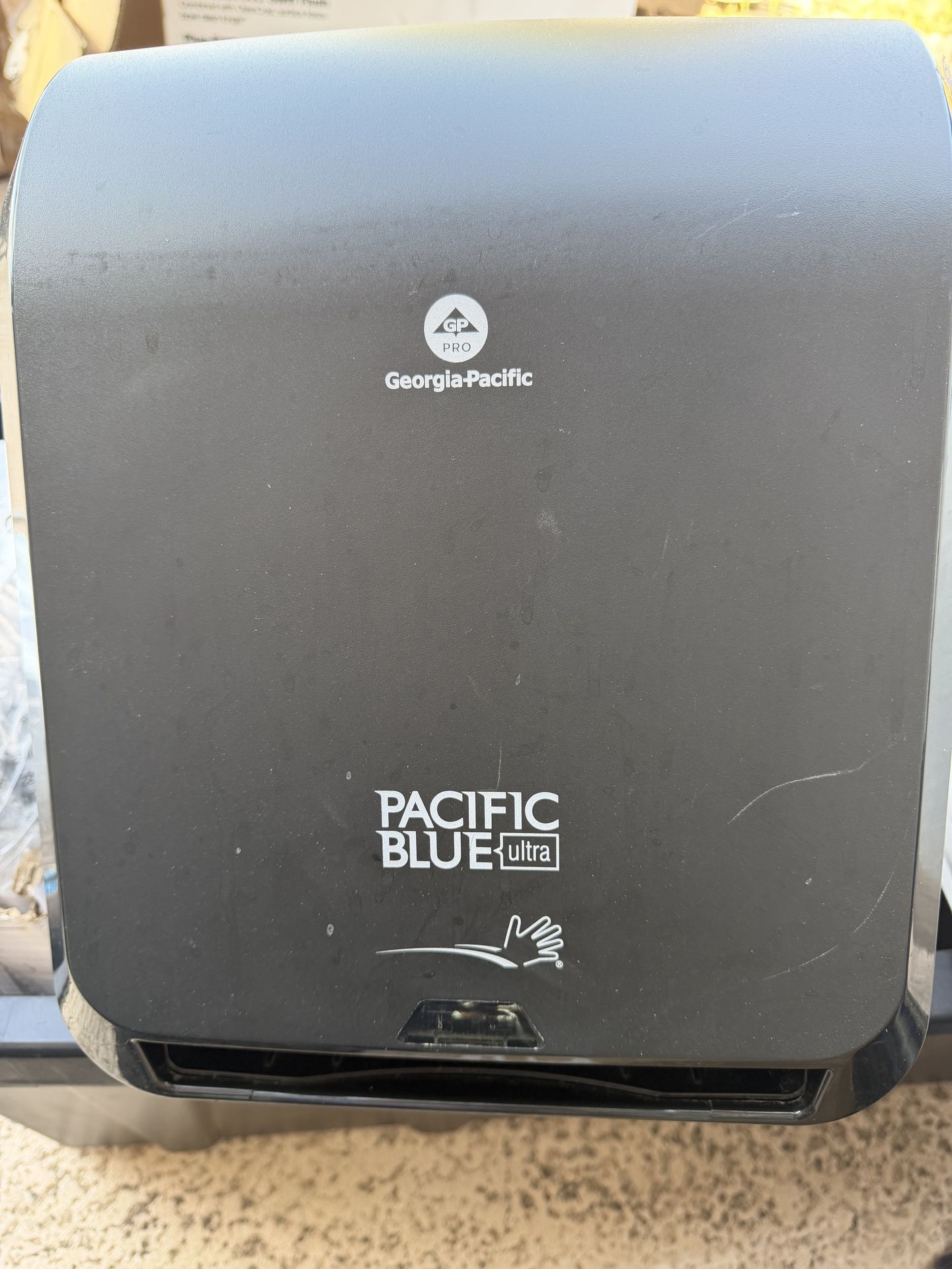 Pacific Blue Ultra Automated Hardwound Paper Towel Dispenser, Black