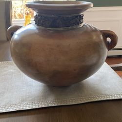 Beige/brown Vase