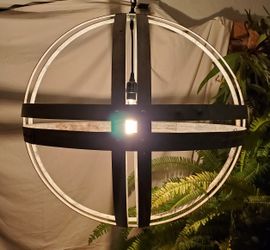 Barrel (wine, bourbon) Hoop Indoor Outdoor Light fixture