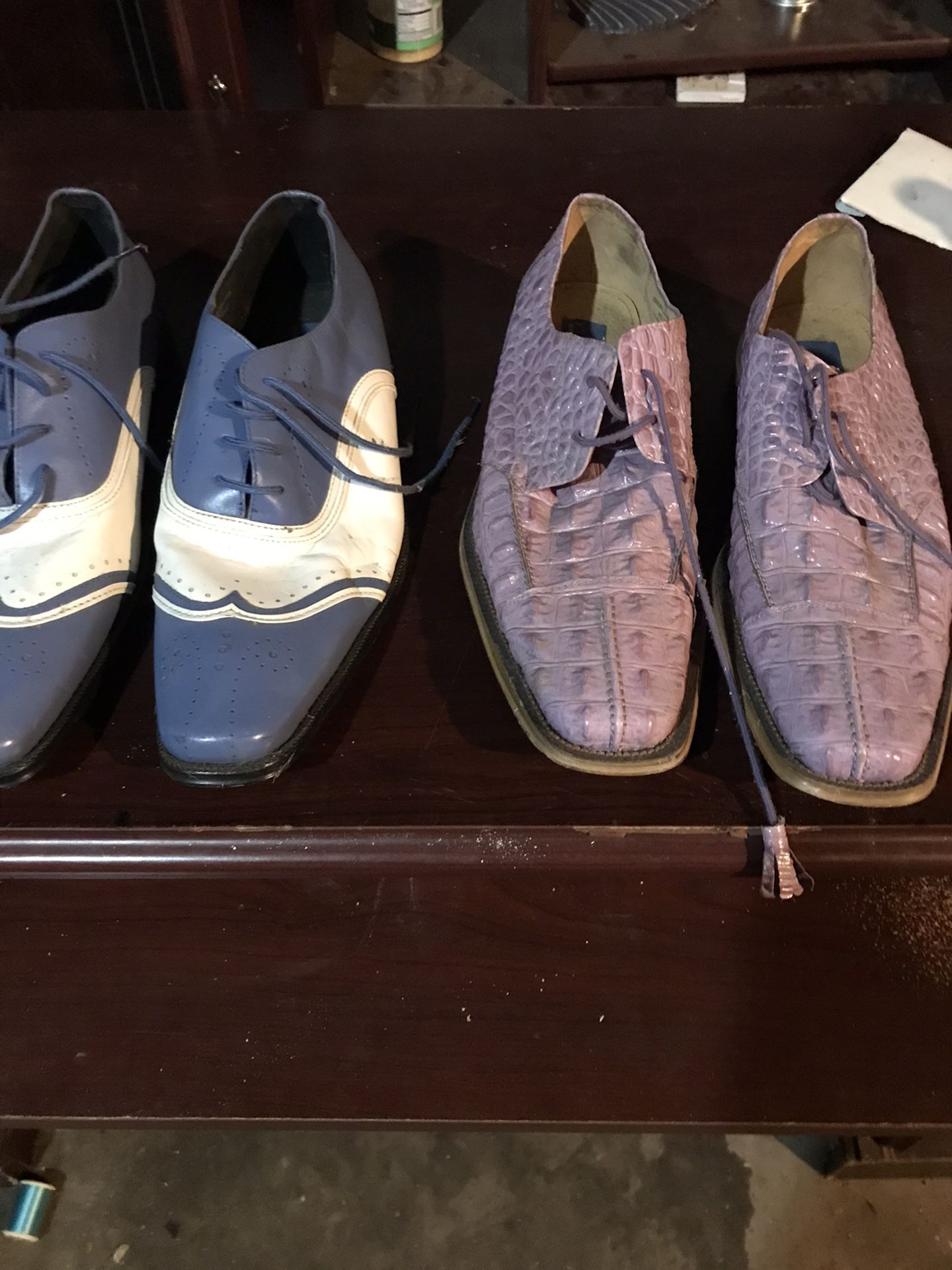 Sergio Brutenni Patent Leather Dress  Shoes 