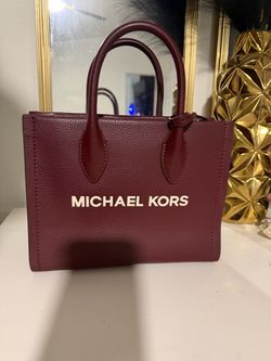 MK purse burgundy NEW