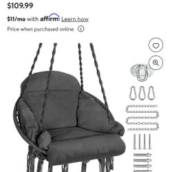 Chair Hammock Grey 