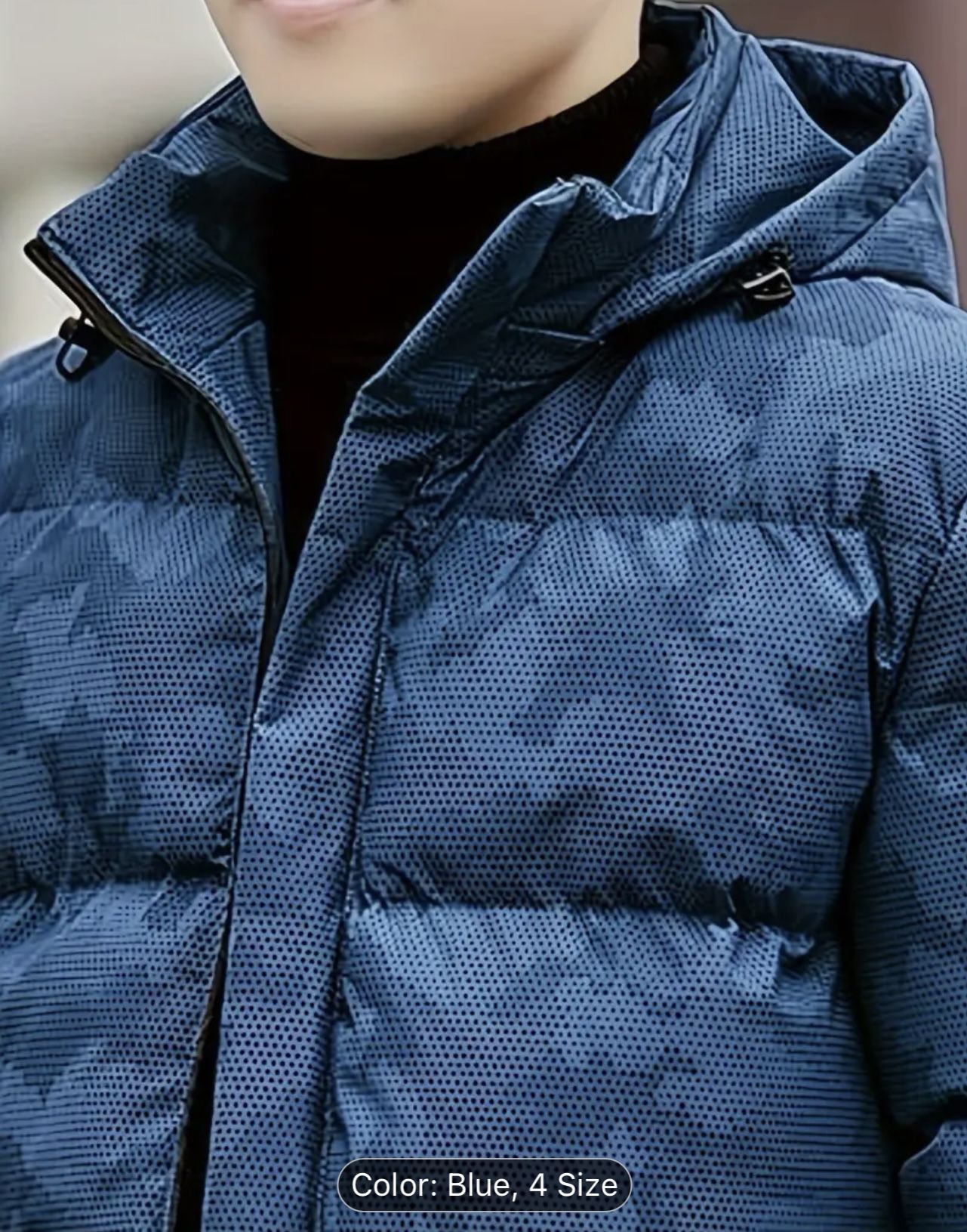 Warm jacket, water proof , new used,