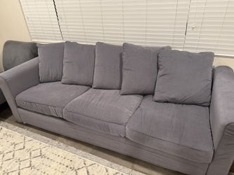 Gray IKEA couch