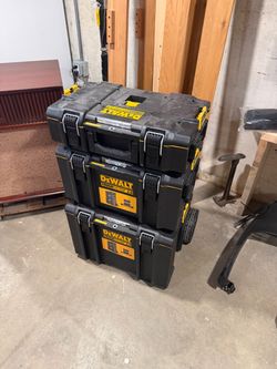 DeWalt ToughSystem 2.0 Rolling Tool Box Stack