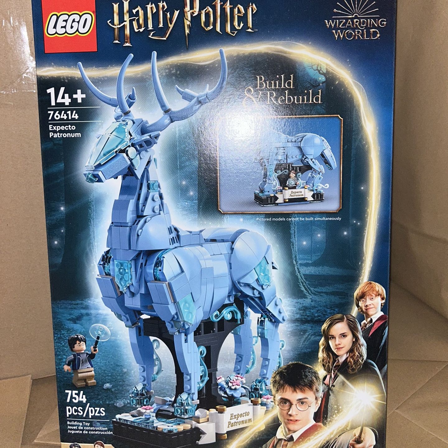 LEGO Harry Potter Expecto Patronum Build and Display Set 76414