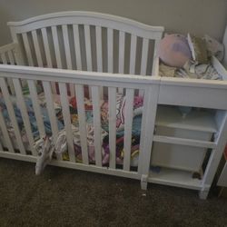 Crib With Changing Table