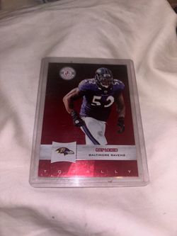 Ray Lewis football card ravens