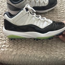 Deadstock Jordan 11 Golf Shoes Men’s  Size 7  In Excellent Condition!!