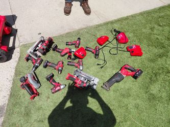 Milwaukee Cordless Power Tool Set with Chargers