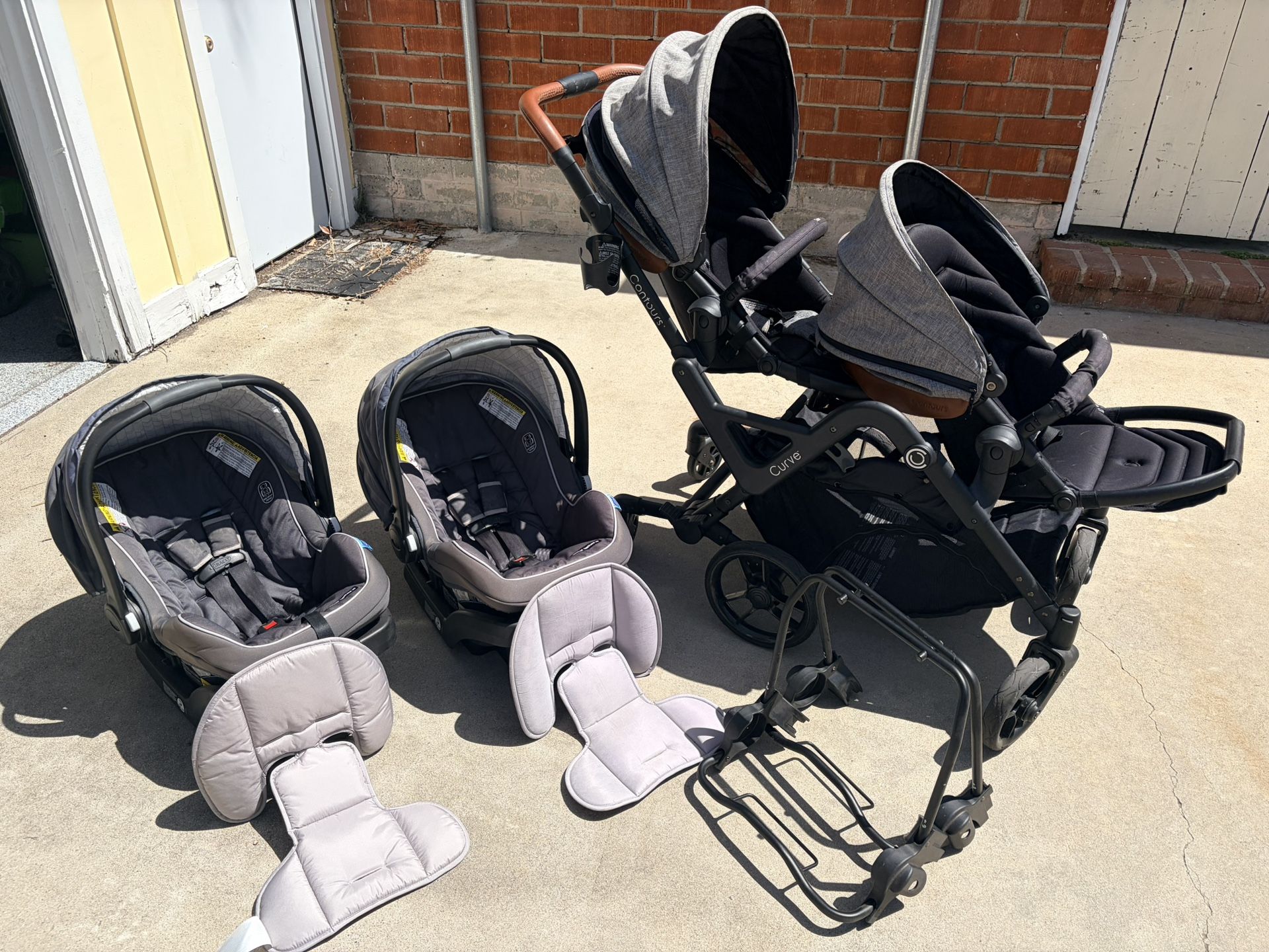 maxi cosi zelia graphite Maxi-Cosi Zelia™² Luxe+ 5-in-1 Travel System Color:Green Silver Black engr:pedal step height:Min 4.7 in/Max 17.7 in leather accents on the Baitcasting Combo Best Ultralight