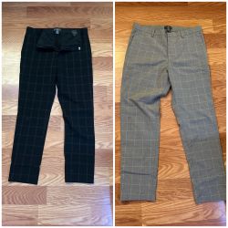 H&M Slim Fit Slacks (size 33 & 32)
