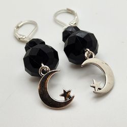 Silver Moonlight Earrings 