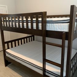 Full Size - Dylan Dark Tone Bunk Bed