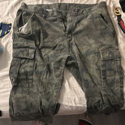 38 Waist Army Active Pants