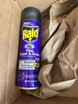 Raid Flea Killer Carpet & Room Spray, Kills hatching eggs for up to 4 months, 16 Oz