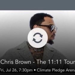 Chris Brown … The 11:11 Tour Tickets 