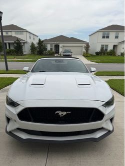 2021 Ford Mustang EcoBoost Convertible – 84k Miles – Rebuilt Title