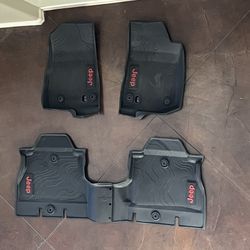 Mopar Slush Floor Mats for 2018-2025 Wrangler JL
