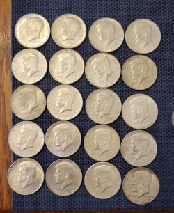 20 SILVER 90% KENNEDY HALF DOLLARS