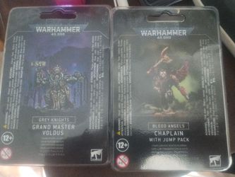 Warhammer 40K Grey Knights & Blood Angels Miniature Set