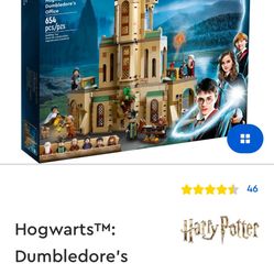 Used Lego dumbledore’s Office Harry Potter Set
