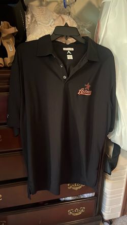 Vintage Astros Men’s Polo Black
