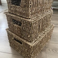 Woven Storage Baskets