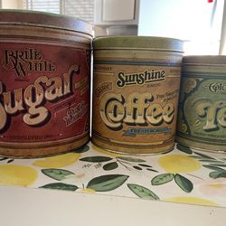 Old fashion canisters