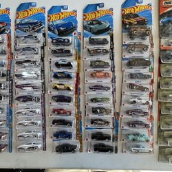 64 Hot Wheels And 10 Match Box