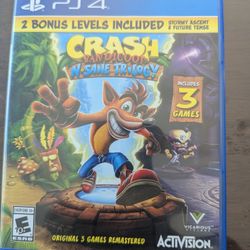 PS4 Crash Bandicoot N Sane Trilogy 